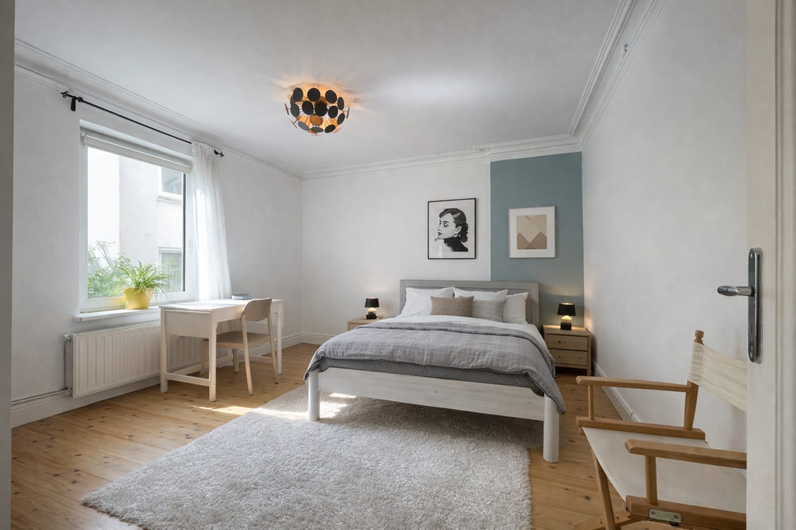 Schlafzimmer – Aufgeräumt